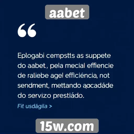 suporte ao cliente do aabet é avaliado positivamente pelos usuários