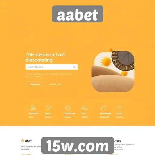 mudanças na interface do site aabet