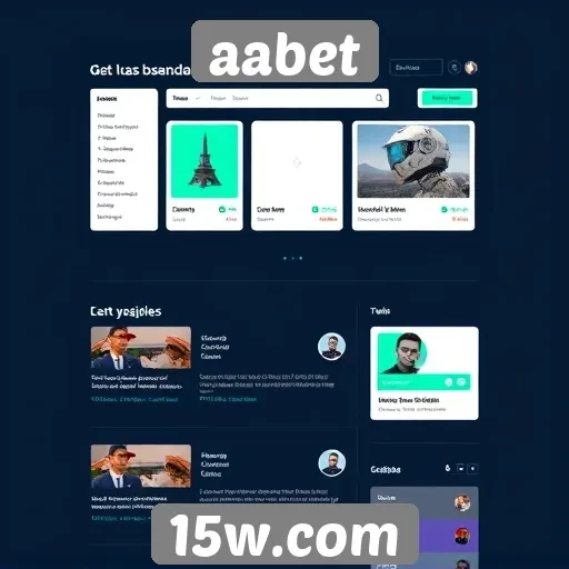 Análise da interface do usuário do site aabet