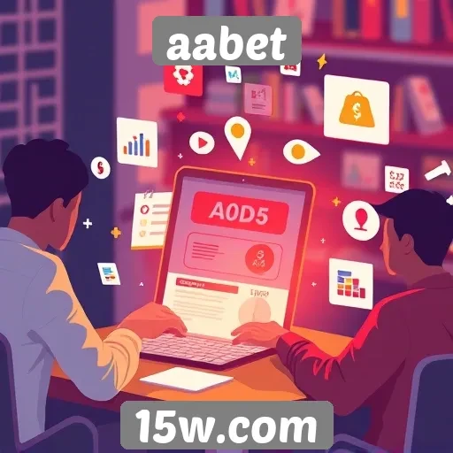 A estratégia de marketing digital do site Aabet