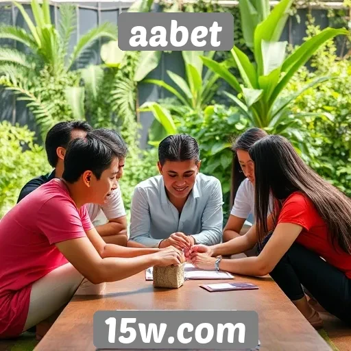 sustentabilidade no aabet através de ações sociais